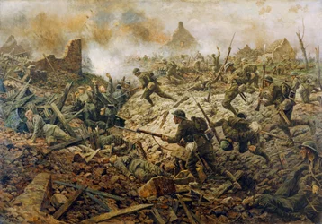 Die Territorialen bei Pozieres am 23. Juli 1916, 1917